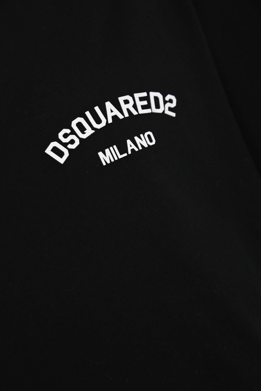 Dsquared2 T-Shirts And Polos Black Zwart