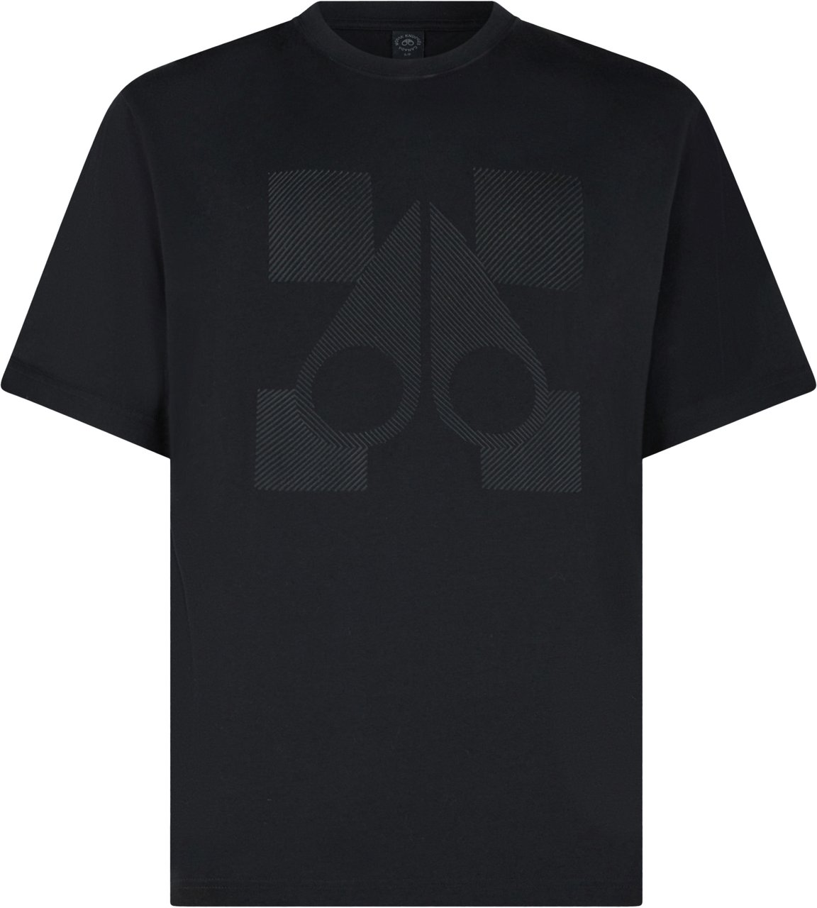 Moose Knuckles Finchley Tee Black Zwart