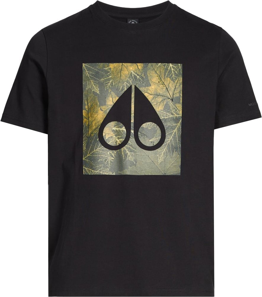 Moose Knuckles Hemlock Tee Black Zwart