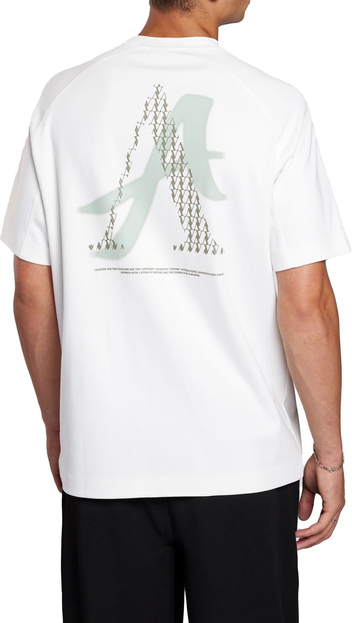 Aeden Yono Tee Off-white Wit