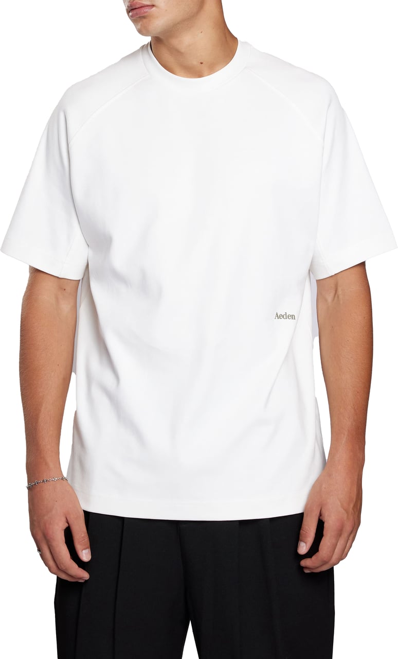 Aeden Yono Tee Off-white Wit