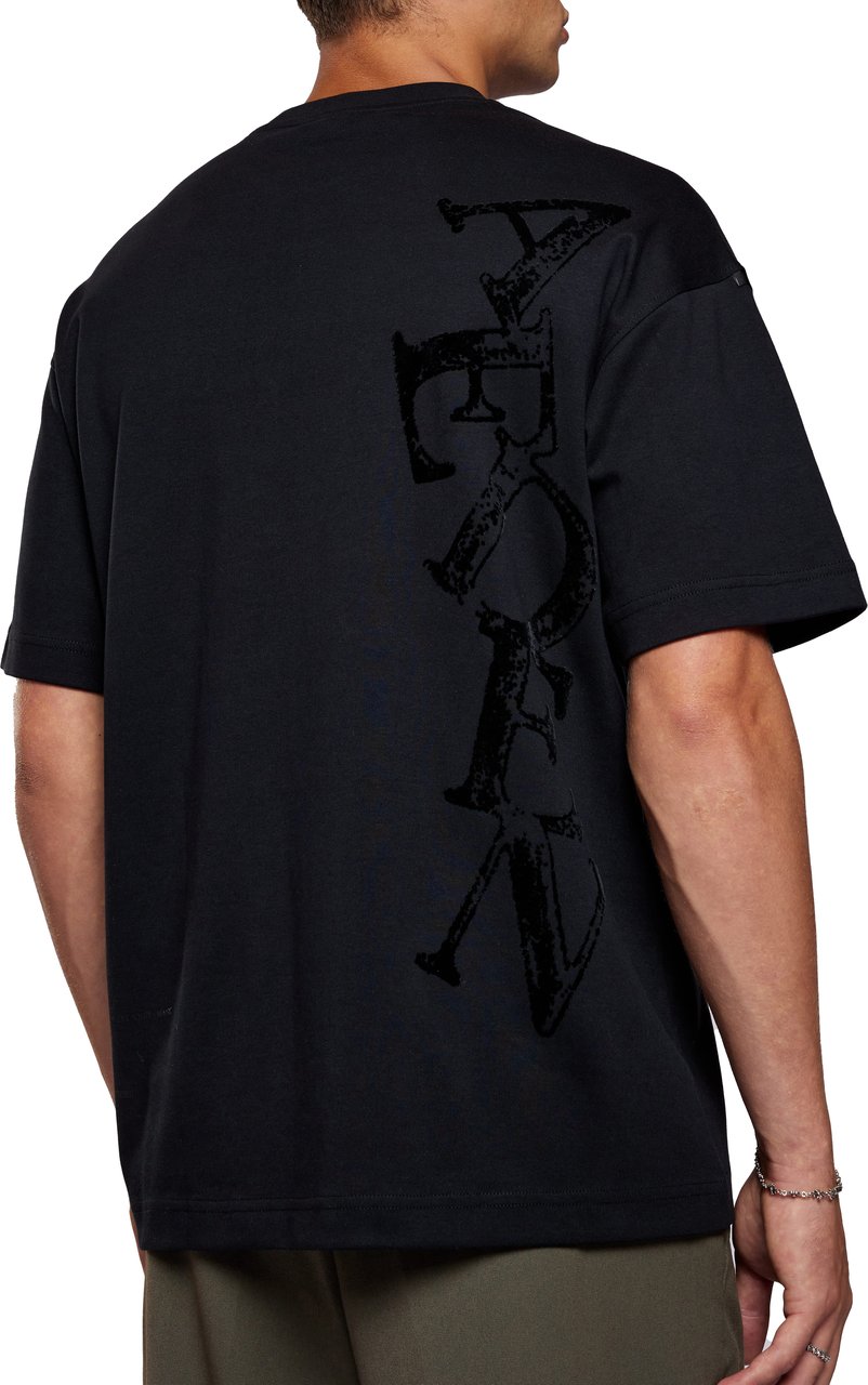 Aeden Vincent Tee Black Zwart