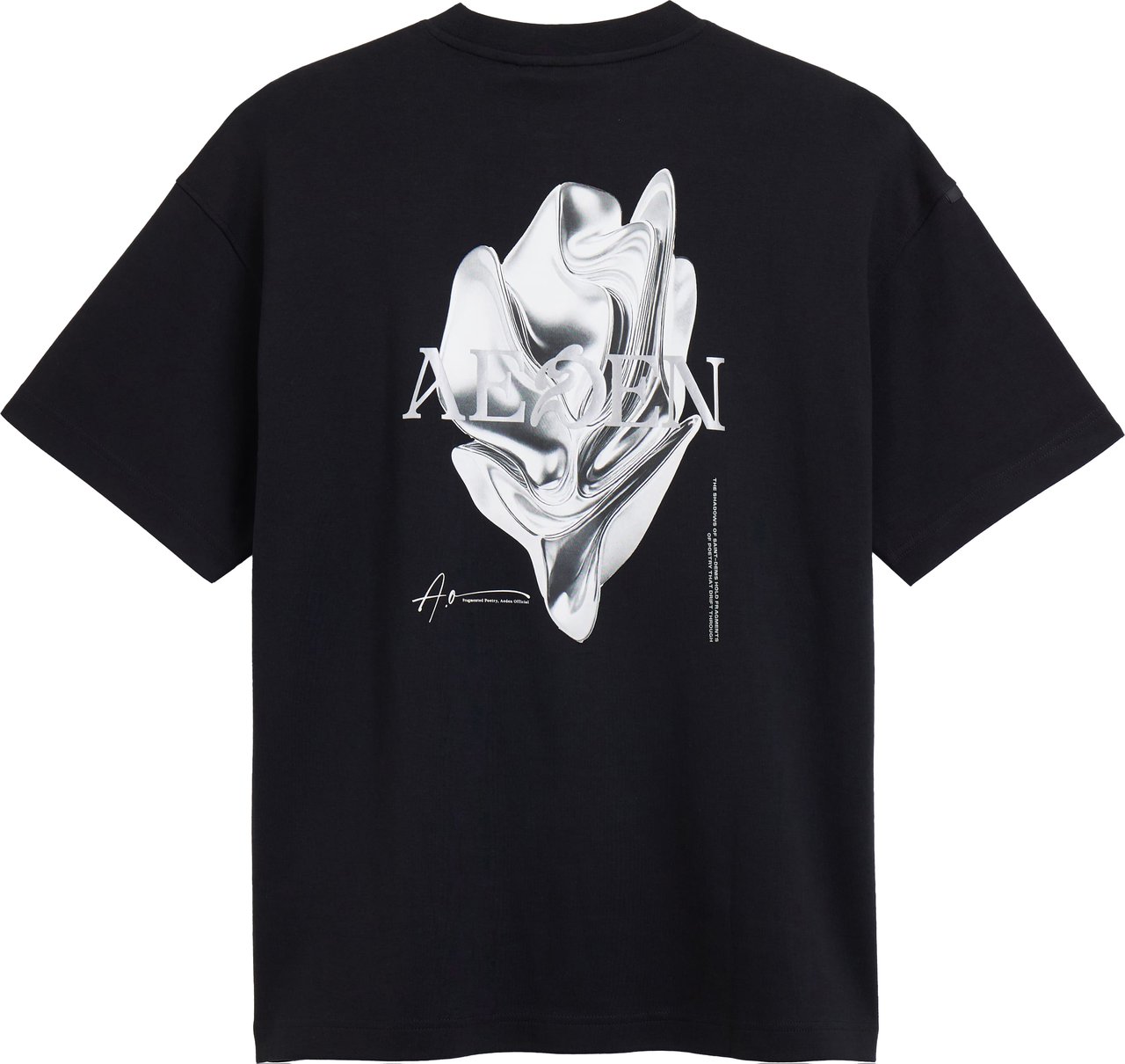 Aeden Mickey Tee Black Zwart