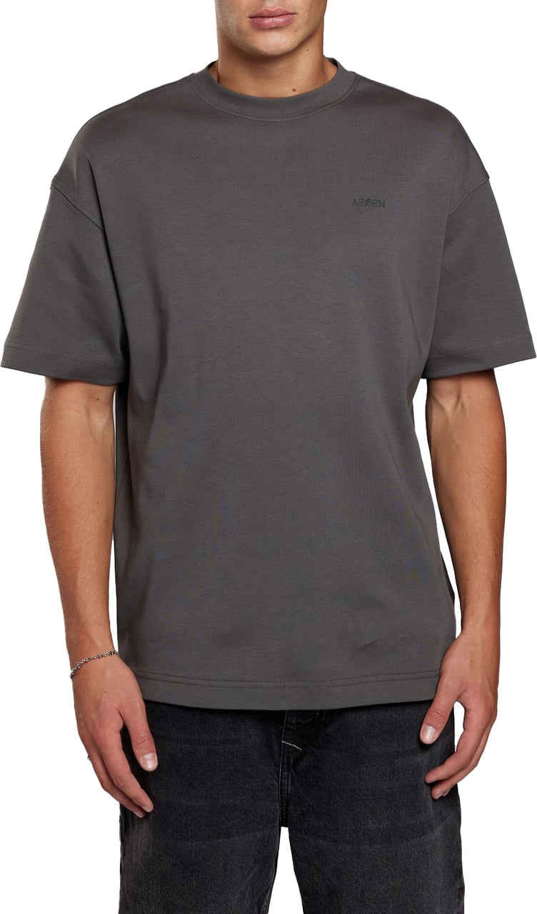 Aeden Mickey Tee Dark Shadow Grijs