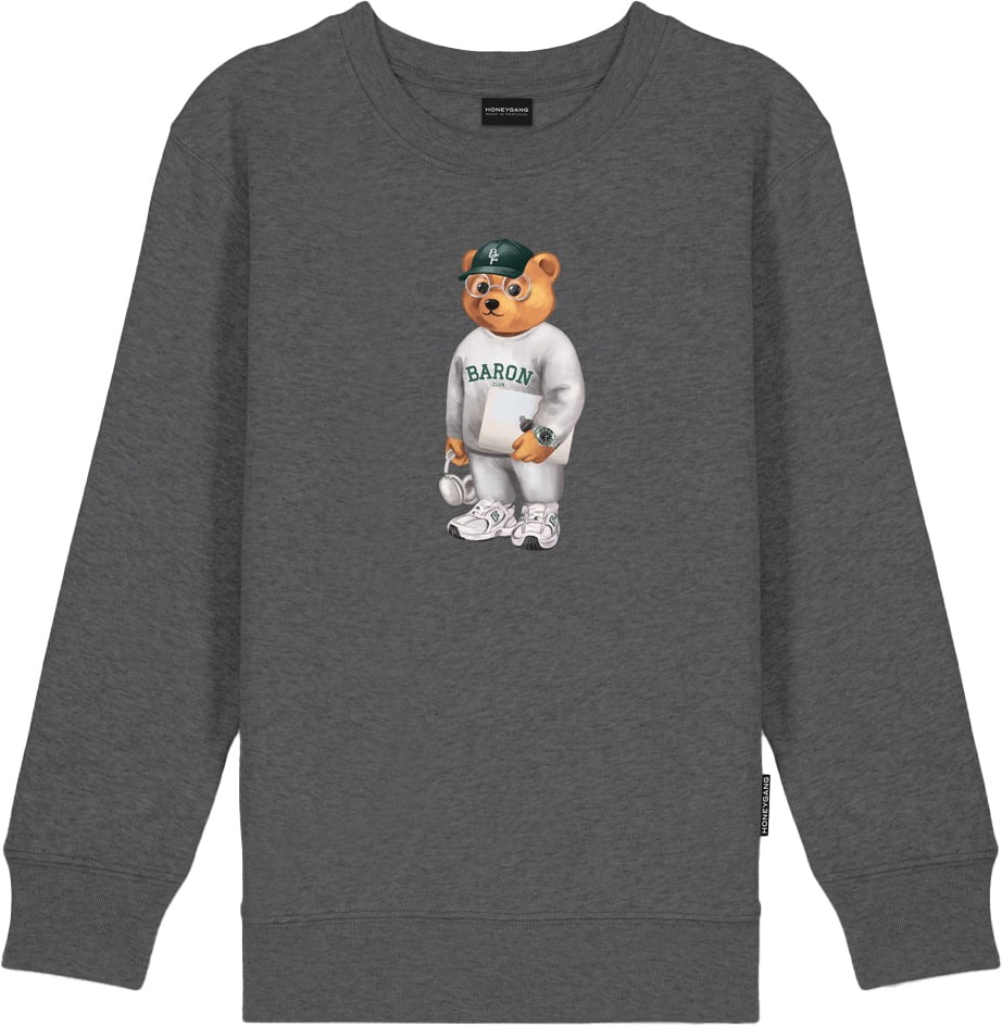 Baron Filou Honeygang Pullover Cxlvii Grijs