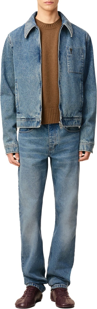 AMI Paris Jeansjas blauw Blauw
