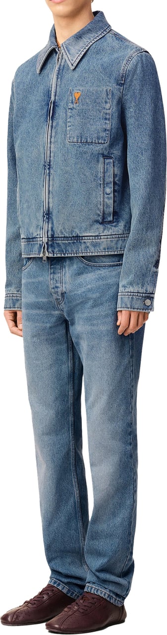 AMI Paris Jeansjas blauw Blauw