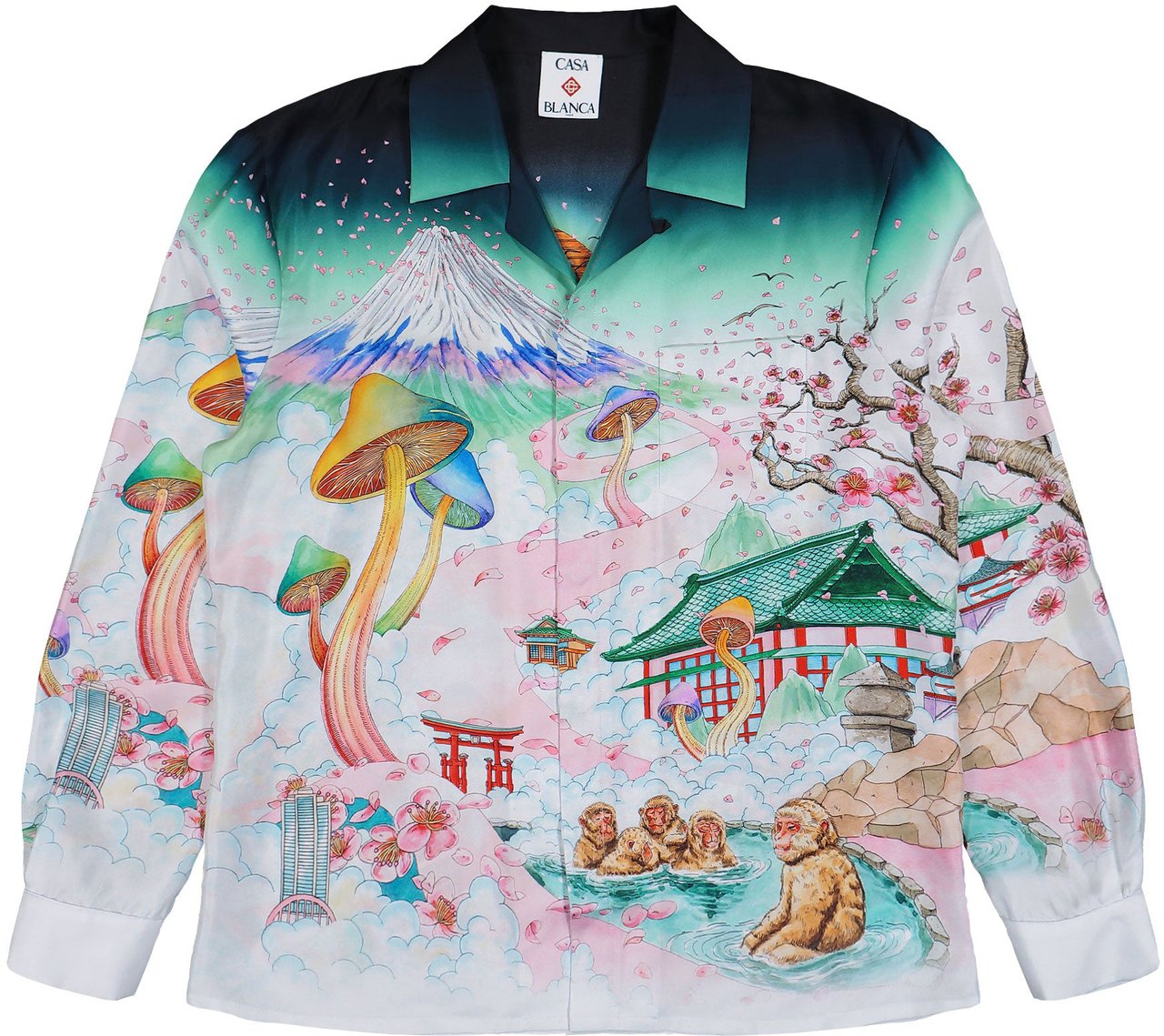 Casablanca silk shirt Divers