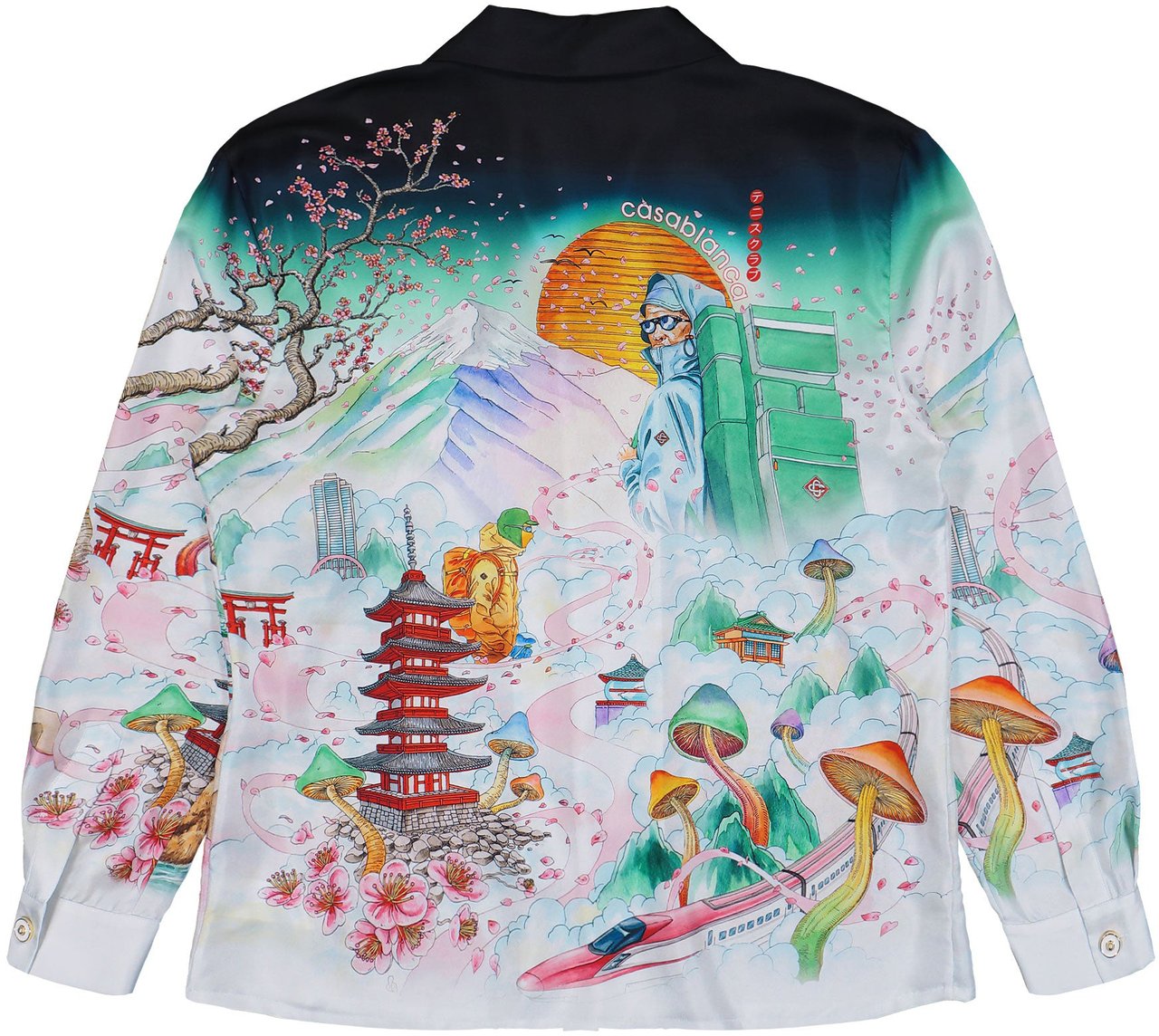 Casablanca silk shirt Divers