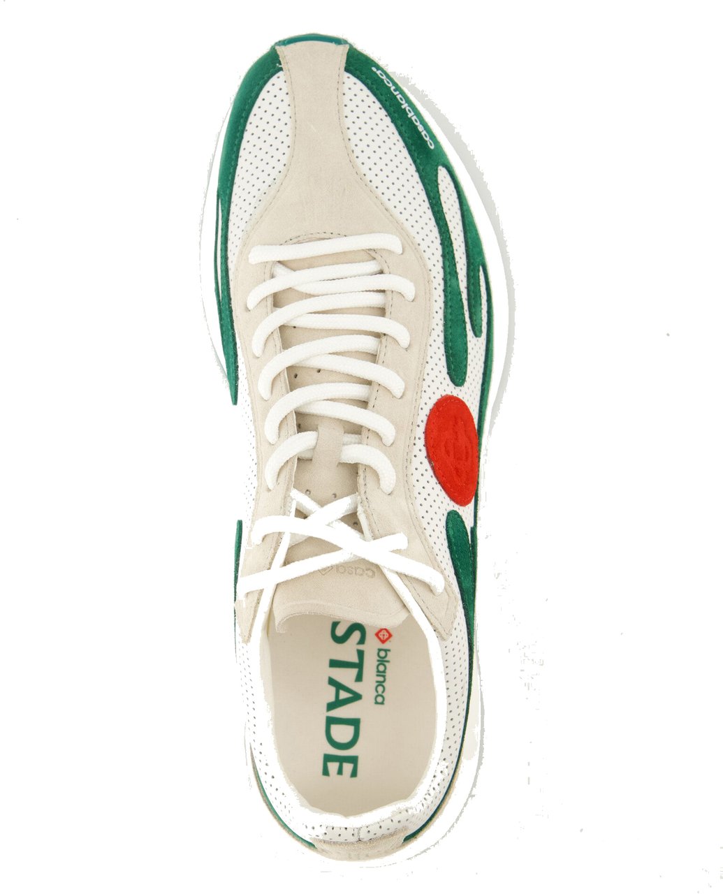 Casablanca wit groene sneakers Divers