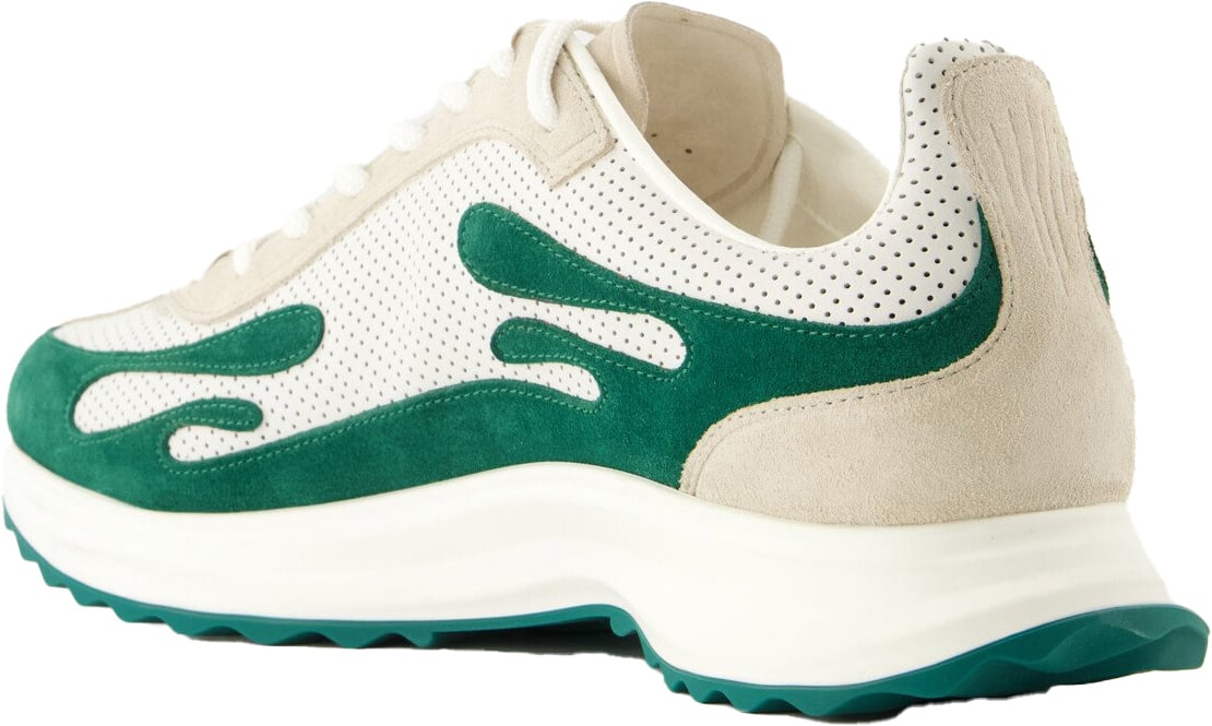 Casablanca wit groene sneakers Divers