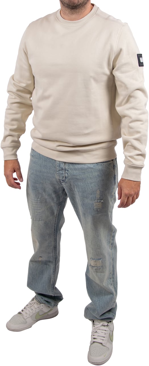 Pure Path Eric straight fit jeans Blauw