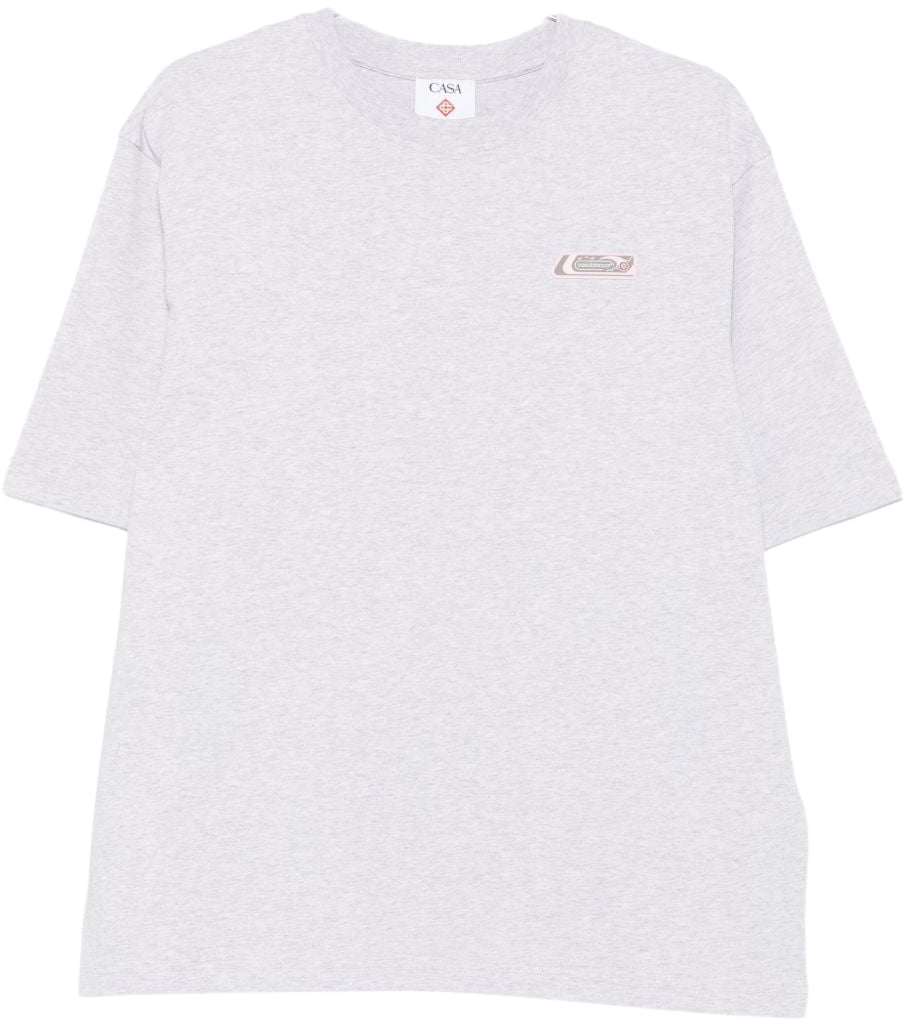 Casablanca T-Shirts And Polos Grey Grijs