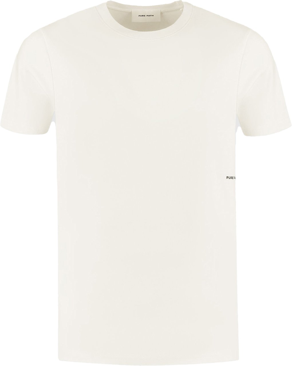 Pure Path Sideline Wordmark T-shirt Beige