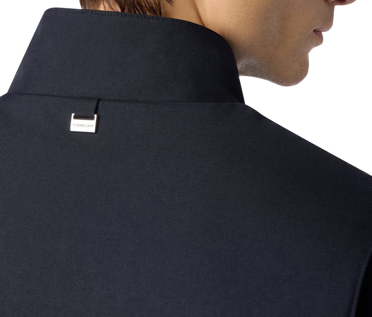 Corneliani bodywarmer navy Blauw
