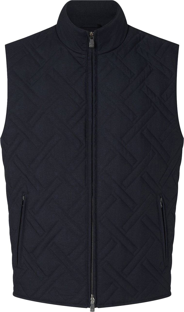 Corneliani bodywarmer navy Blauw
