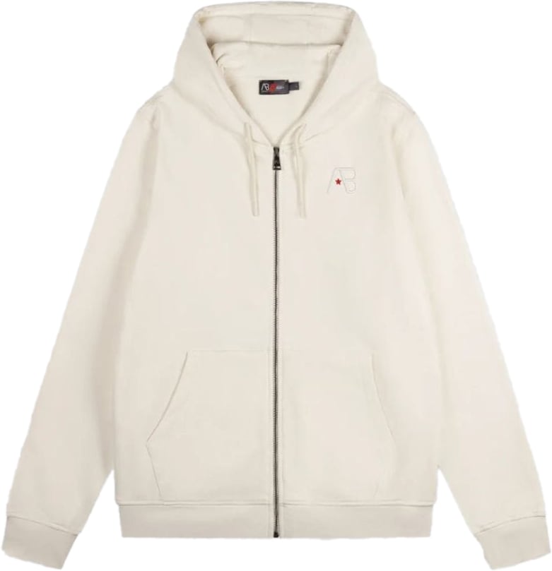 AB Lifestyle AB Lifestyle Canvas Vest Print White Swan Beige