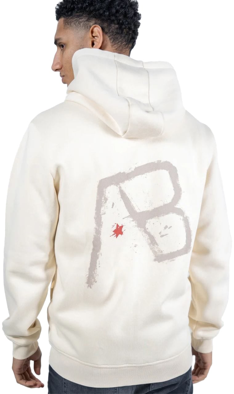 AB Lifestyle AB Lifestyle Canvas Vest Print White Swan Beige