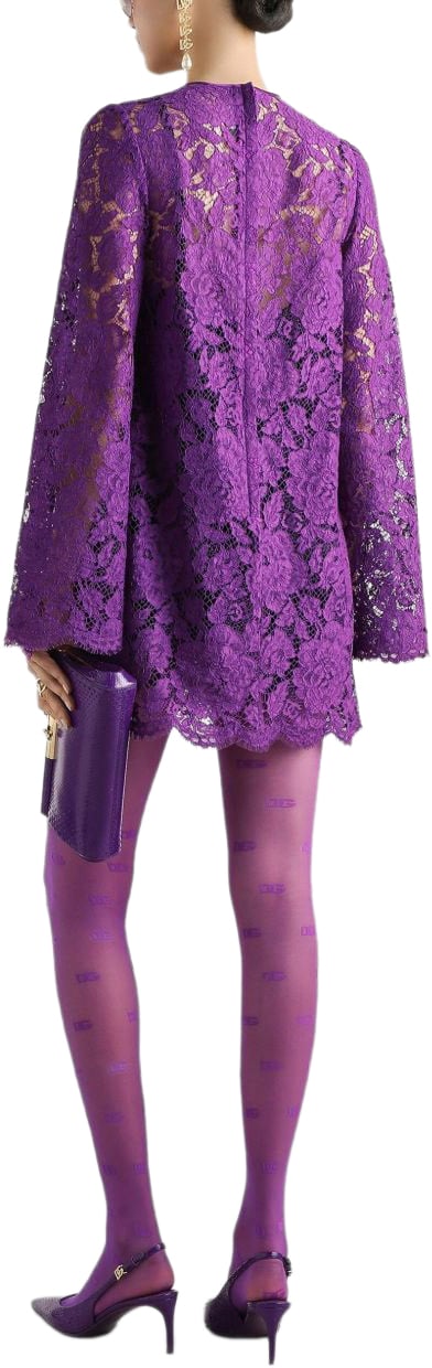 Dolce & Gabbana Dresses Purple Paars