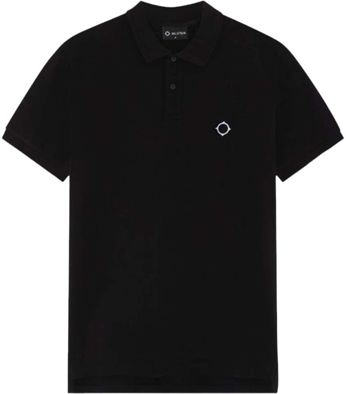 Ma.Strum Ma.Strum SS Pique Polo Zwart