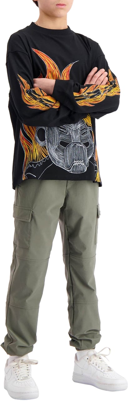 Black Bananas Blaze T-Shirt Zwart