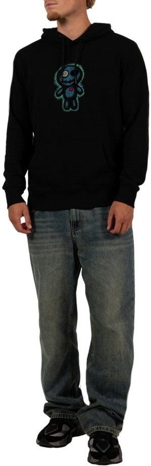 Wrong Friends WILLIAMS HOODIE - BLACK Zwart