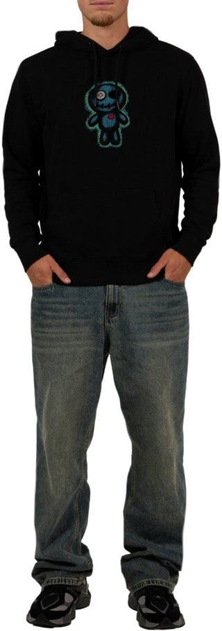 Wrong Friends WILLIAMS HOODIE - BLACK Zwart