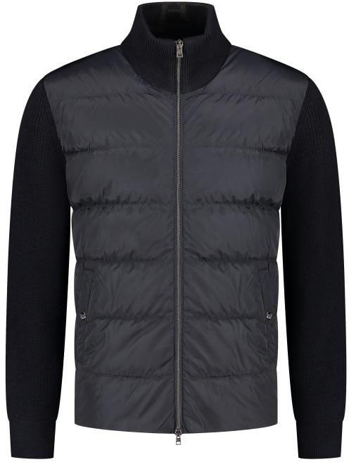 Herno Men's Knitted Jacket Blauw