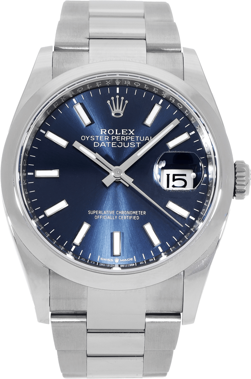 Rolex Datejust Blauw