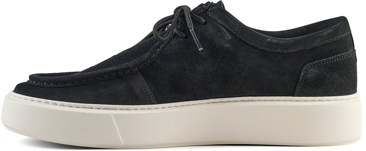 Antony Morato LOAFER LACED UP NICHOLAS IN SUEDE.LIGHT EVA SOLE Zwart