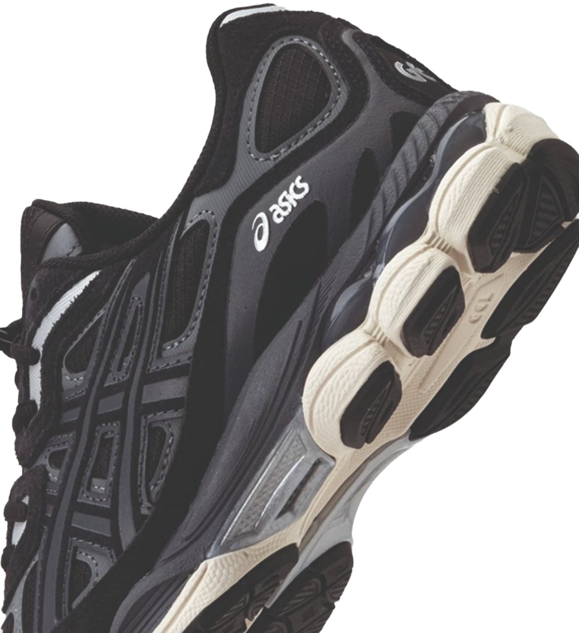 Asics baskets asics gel nyc Zwart