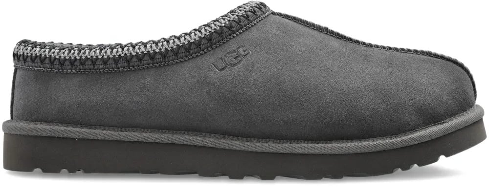 UGG chaussons tasman baxter a bords tresses Donkergrijs