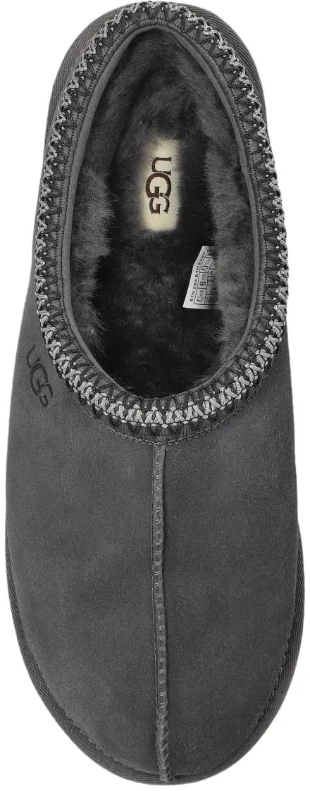 UGG chaussons tasman baxter a bords tresses Donkergrijs