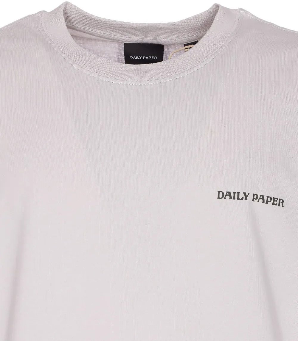 Daily Paper t shirt micro chip Grijs