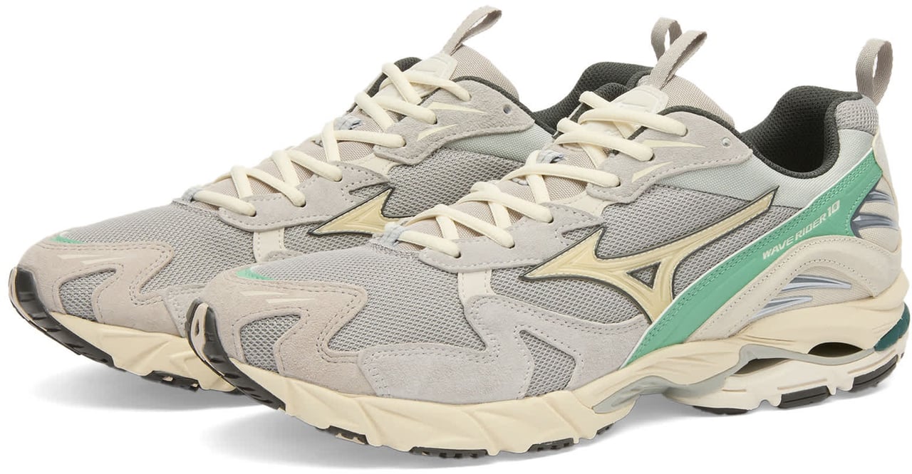 Mizuno baskets wave rider 10 Grijs