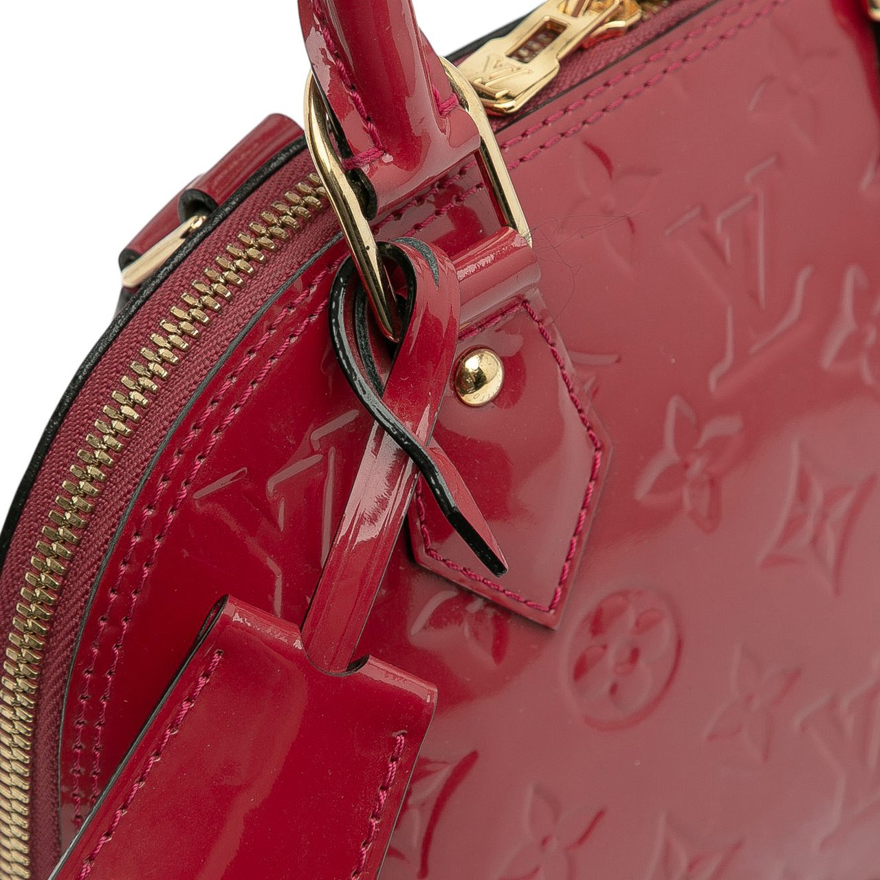 Louis Vuitton Monogram Vernis Alma BB Rood