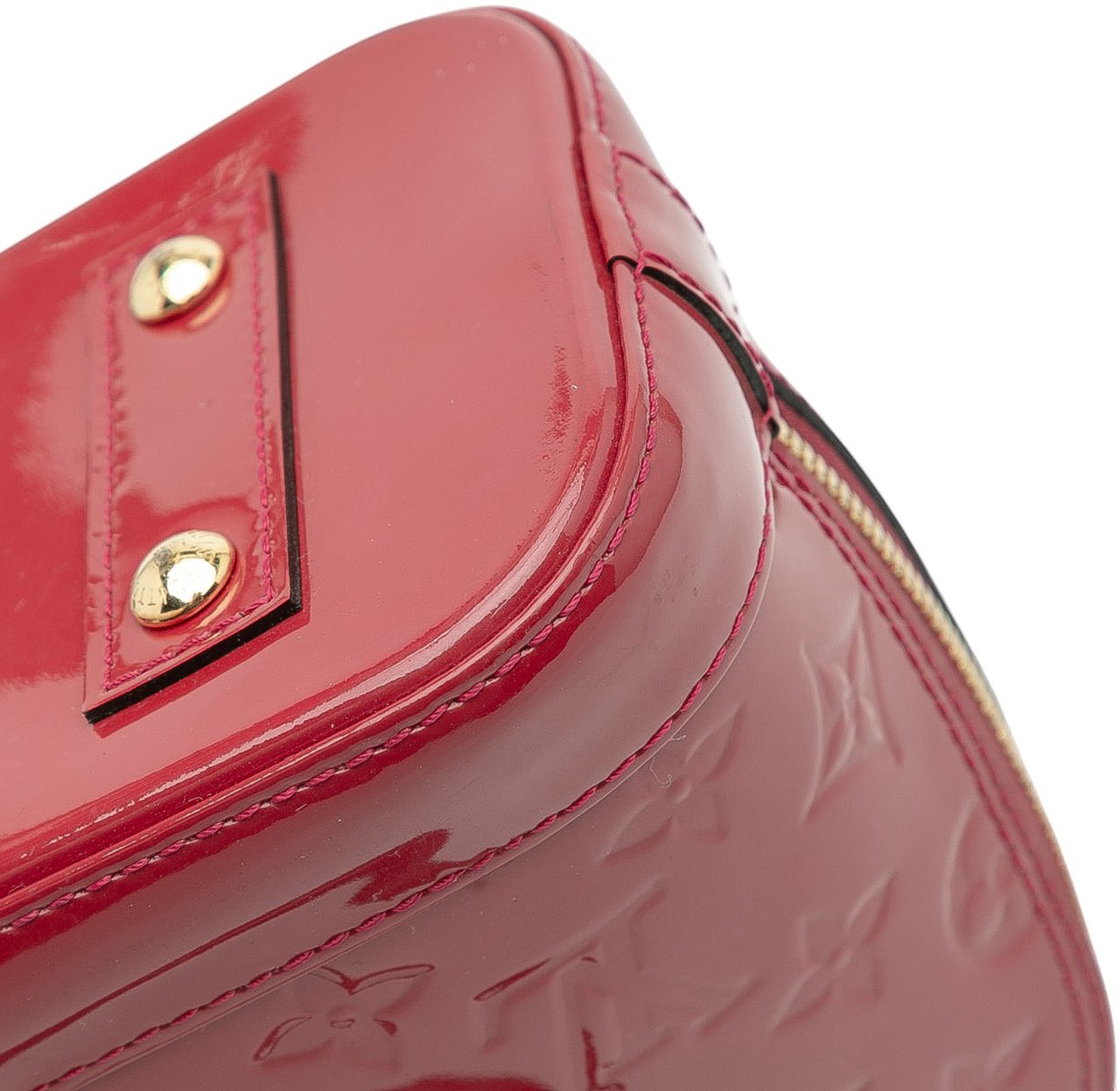 Louis Vuitton Monogram Vernis Alma BB Rood