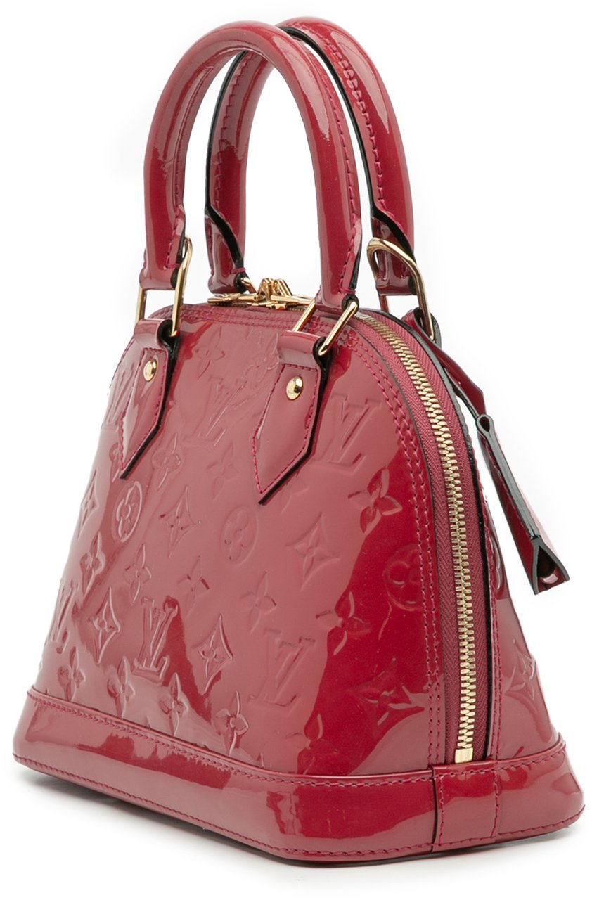 Louis Vuitton Monogram Vernis Alma BB Rood