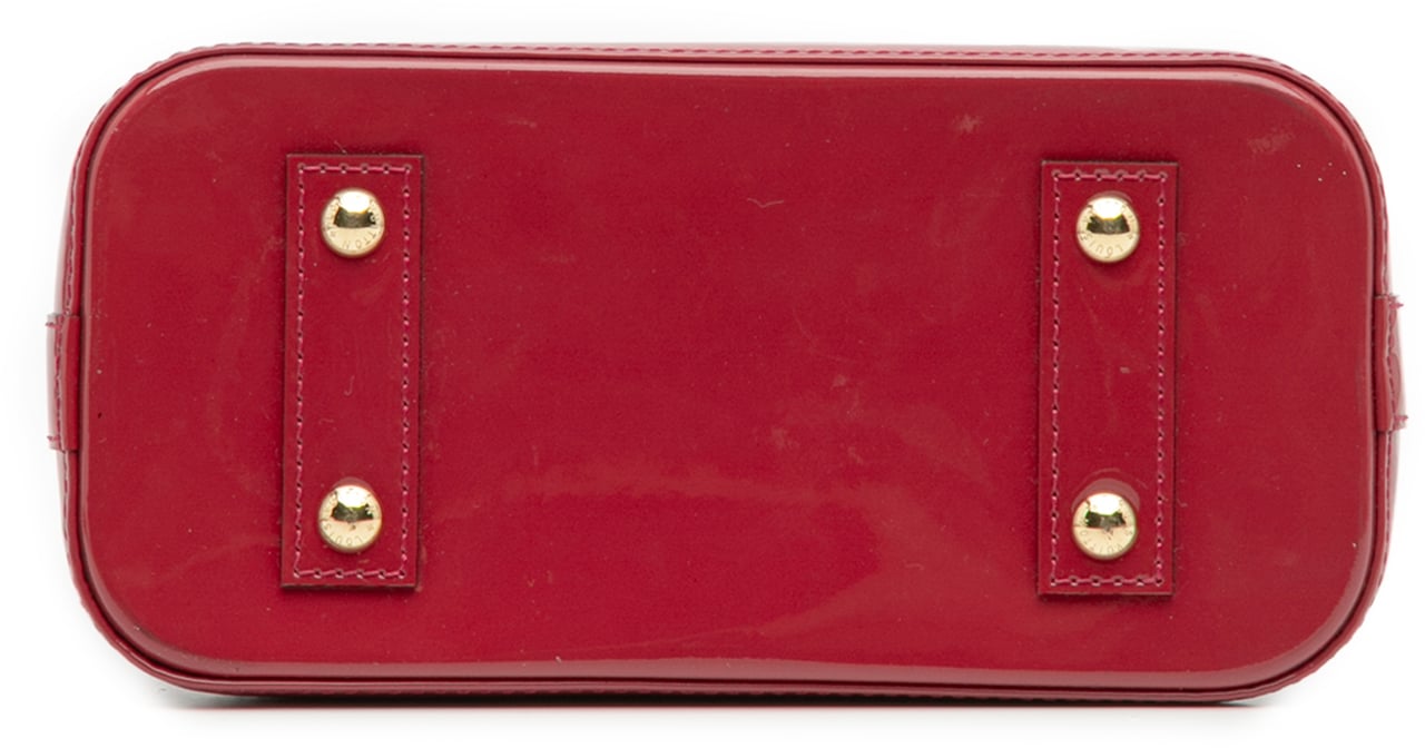 Louis Vuitton Monogram Vernis Alma BB Rood
