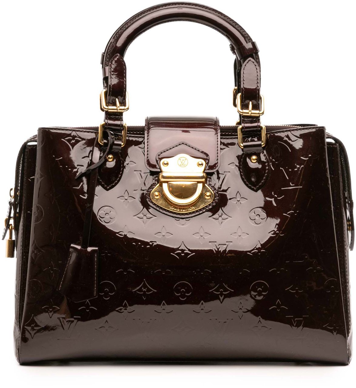 Louis Vuitton Monogram Vernis Melrose Avenue Paars