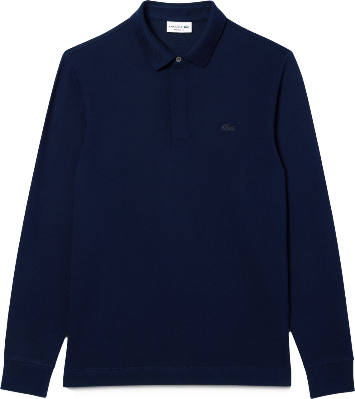 Lacoste Regular Fit HP Lange Mouw Polo Navy Blauw