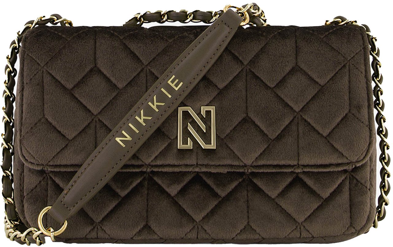 Nikkie Ann Velvet Tas Wit