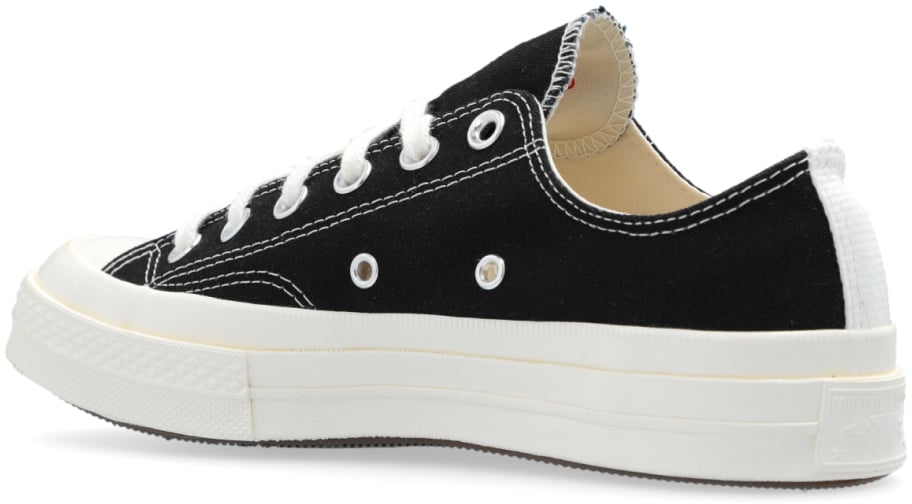 Comme des Garçons Comme Des Garçons Play X Converse Chuck 70 Ox Sneakers Zwart