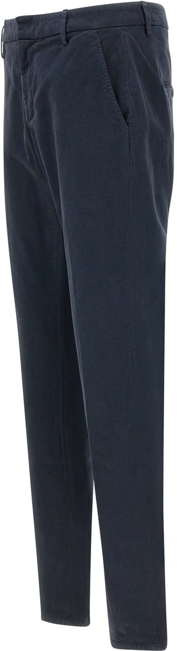 Dondup Slim fit pants 'Gaubert' Blauw