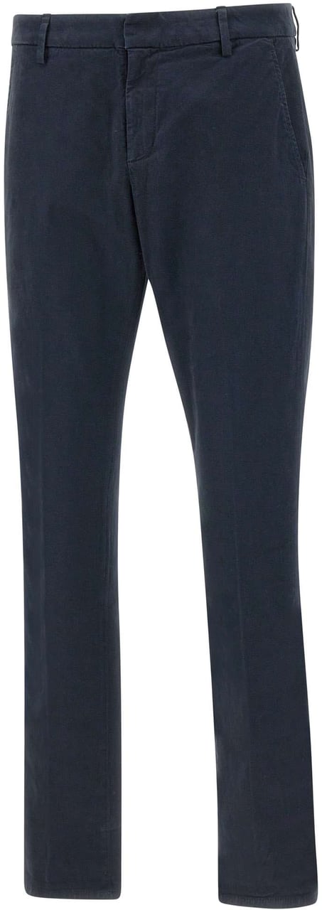 Dondup Slim fit pants 'Gaubert' Blauw
