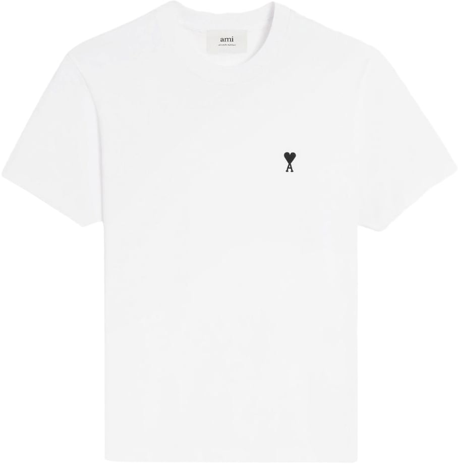 AMI Paris T-Shirts And Polos White Wit
