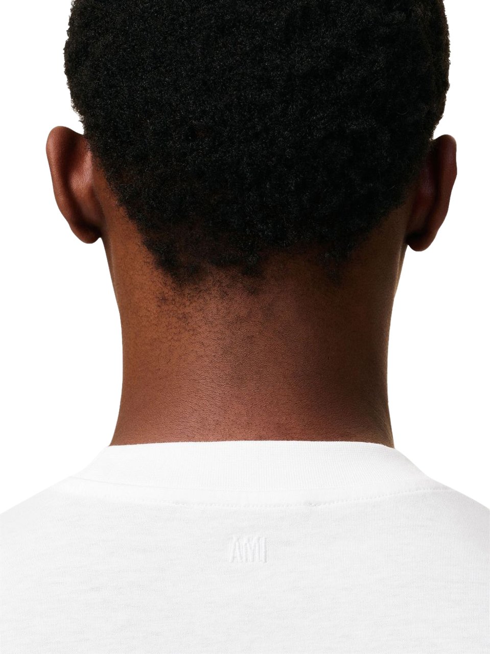 AMI Paris T Shirts & Polo's BFUTS035 724 Wit