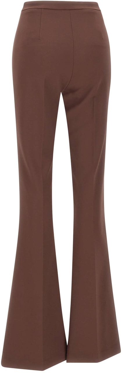 Elisabetta Franchi Trousers Coffee Bruin