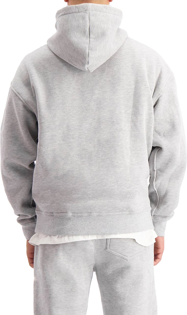 Black Bananas Monogram Hoodie Grijs