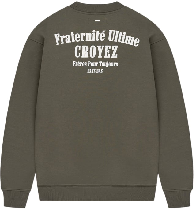 Croyez Croyez . Sweaters Olijf Cr1-fw25-07 Groen